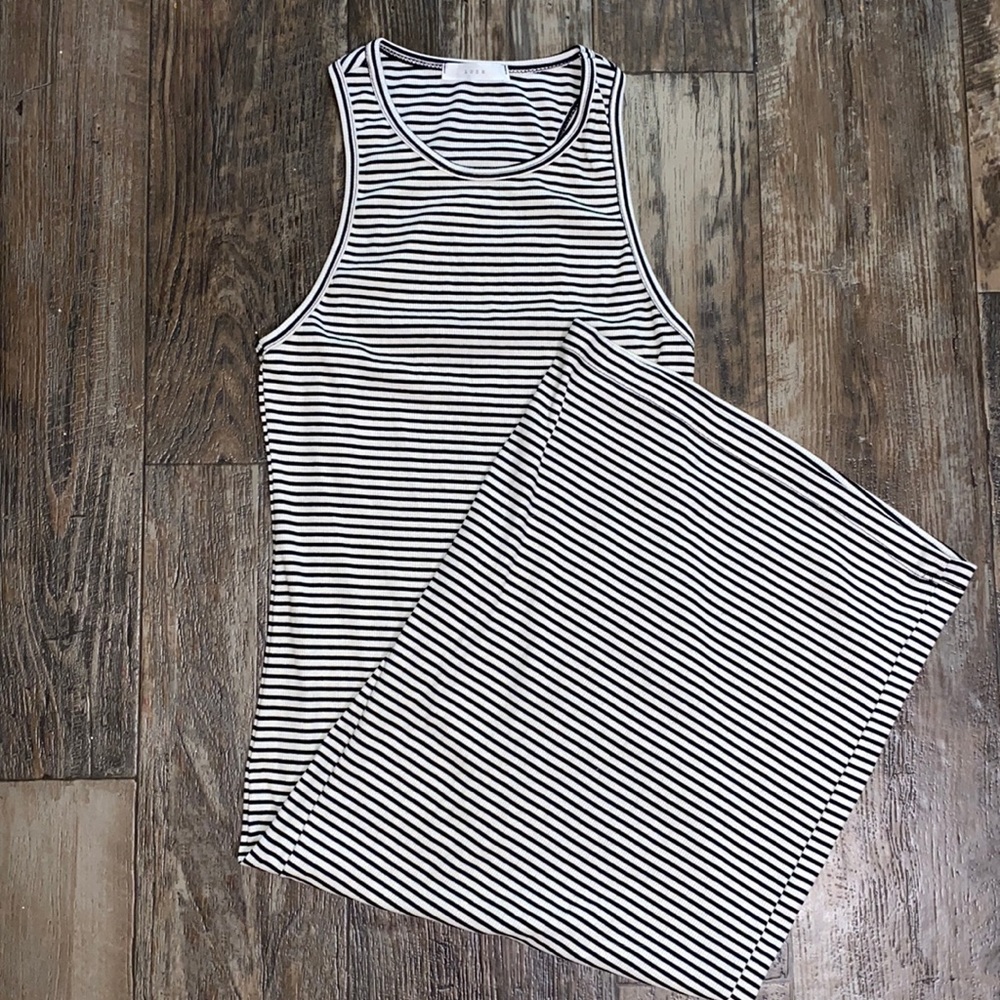 🔥Lush Stripe Dress Casual 🔥